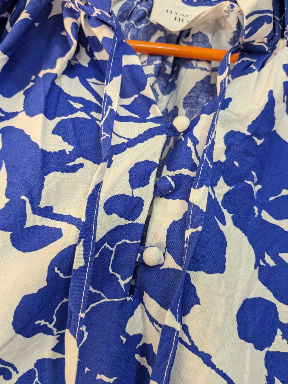 Tuckernuck Blue and White Floral Tiered Dress - Picture 2 of 13